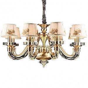 Подвесная люстра Kansas City 402/8-LEDOldbronze