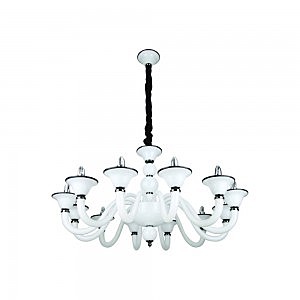 Подвесная люстра Gina 488/12-white