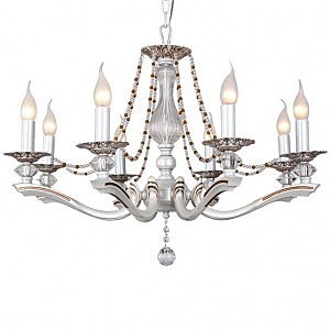 Подвесная люстра Hollywood 259/8-Whiteplatina