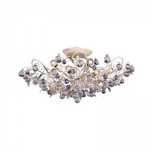 Потолочная люстра Irida 242/10PF-Whitepatina