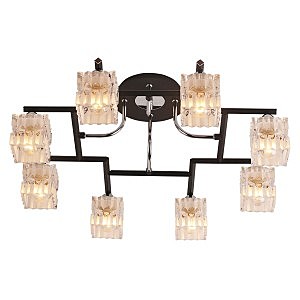 Потолочная люстра Alexandria 205/8PF-Blackchrome