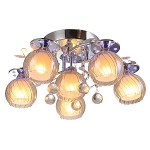 Потолочная люстра Aurora 220/6PF-Chrome