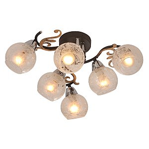 Потолочная люстра Athens 216/6PF-Blackchrome