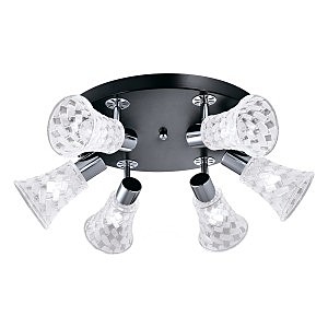 Потолочная люстра Chicago 363/6B-Blackchrome
