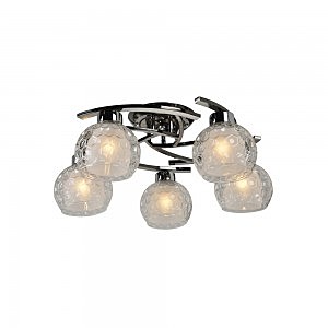 Потолочная люстра Elezaveta 875/5PF-Darkchrome