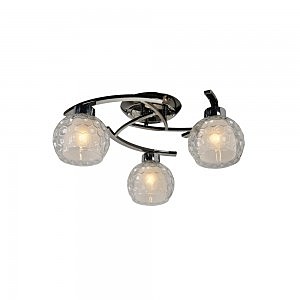 Потолочная люстра Elezaveta 875/3PF-Darkchrome