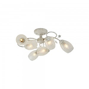 Потолочная люстра Julia 874/6PF-Whitepatina