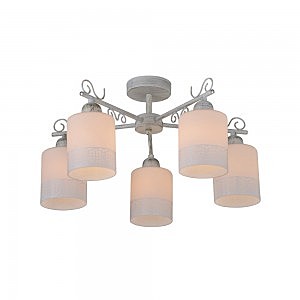 Потолочная люстра Ileria 848/5PF-Whitepatina