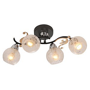 Потолочная люстра Athens 216/4PF-Blackchrome