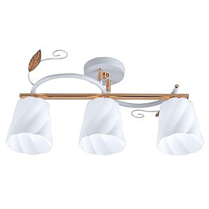 Потолочная люстра Clarksville 380/3PF-Whitegold