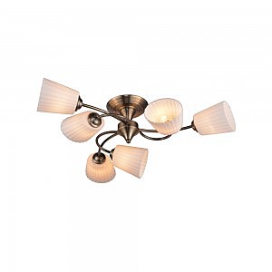 Потолочная люстра Dorothea 879/6PF-Oldbronze