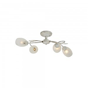 Потолочная люстра Julia 874/4PF-Whitepatina