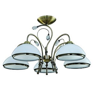 Потолочная люстра Fort Lauderdale 827/5PF-Oldbronze