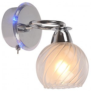 Бра с выключателем Austin 224/1A-Chrome