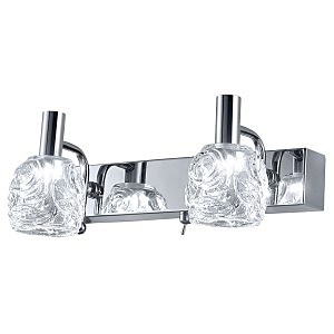 Бра с выключателем Burbank 345/2A-Chrome