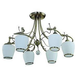 Потолочная люстра Fort Collins 800/6PF-Oldbronze