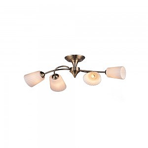 Потолочная люстра Dorothea 879/4PF-Oldbronze
