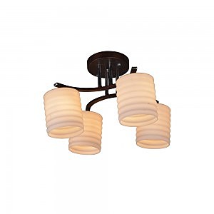 Потолочная люстра Gemma 878/4PF-Darkcopper