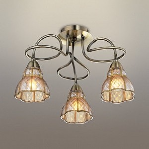 Потолочная люстра Brigida 871/3PF-Oldbronze