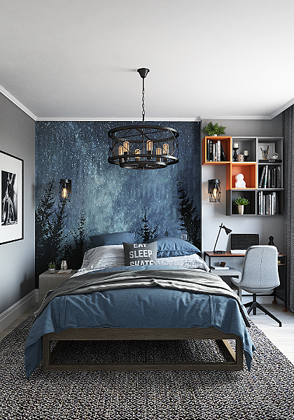 Подвесная люстра Mesh 1783-6P