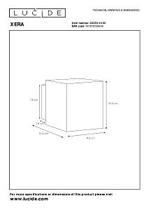 Настенное бра Xera 23253/01/30