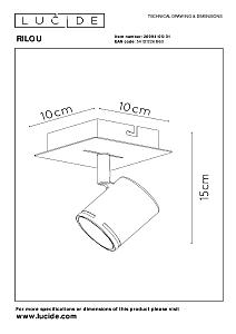 Светильник спот Rilou 26994/05/31