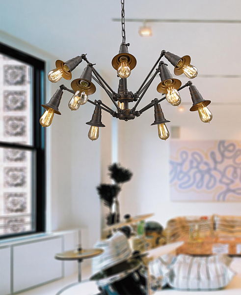 Люстра подвесная Favourite  Loft 1476-12P
