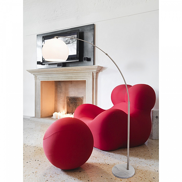 Торшер GOLIATH A5822PN-1SS