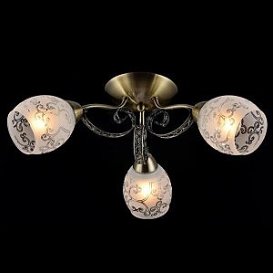 Потолочная люстра Саманта 30078/3 античная бронза