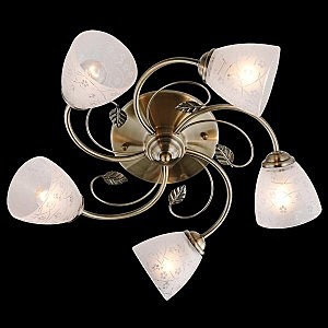 Потолочная люстра Гармония 30085/5 античная бронза