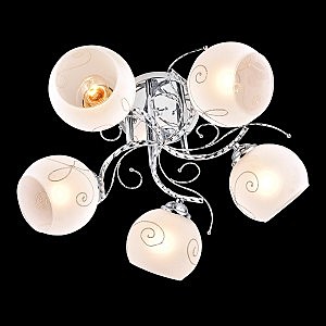 Потолочная люстра Барбара 30096/5 хром