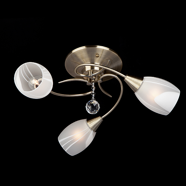 Потолочная люстра Virginia 30100/3 античная бронза