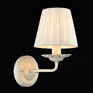 Настенное бра Хлоя 60026/1 бежевый с золотом