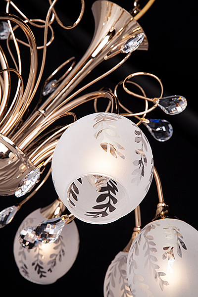 Подвесная люстра Даниэла 70034/8 золото