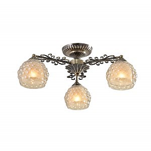 Потолочная люстра Bella 285/3PF-Oldbronze