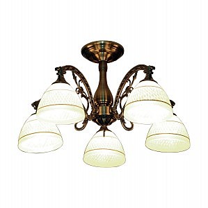 Потолочная люстра Drina 290/5PF-Oldbronze
