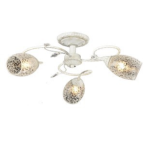 Потолочная люстра Julia 874/3PF-Whitepatina