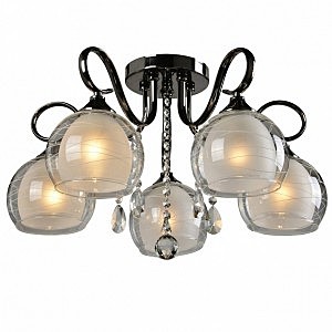 Потолочная люстра Merinella 877/5PF-Darkchrome