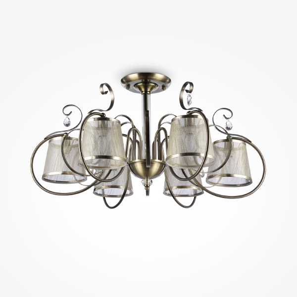 Потолочная люстра Simone FR2020-PL-06-BZ