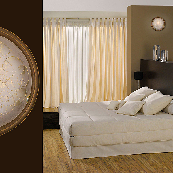 Настенно потолочный светильник Provence Brown 103/K