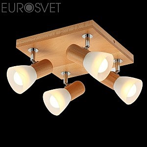Светильник спот 20045 20045/4 светлое дерево
