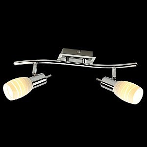 Светильник спот 20046 20046/2 хром/белый