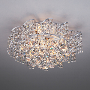 Потолочная люстра Charm 16017/6 белый с серебром Strotskis