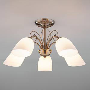 Потолочная люстра Stefanie 30107/5 античная бронза