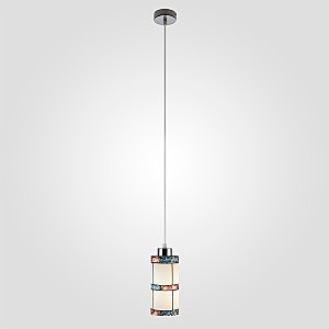 Светильник подвесной Тиффани 50043/1 хром