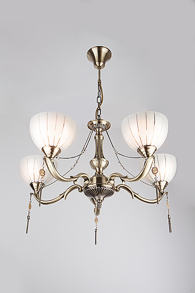Подвесная люстра Ницца 60038/5 античная бронза
