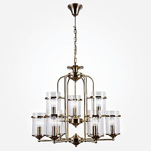 Подвесная люстра Consul 60040/9 античная бронза