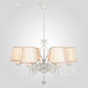 Подвесная люстра Флоренция 60051/6 белый с золотом