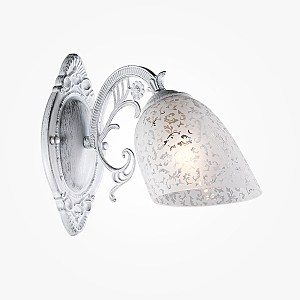 Настенное бра Nimfa 70039/1 белый с серебром