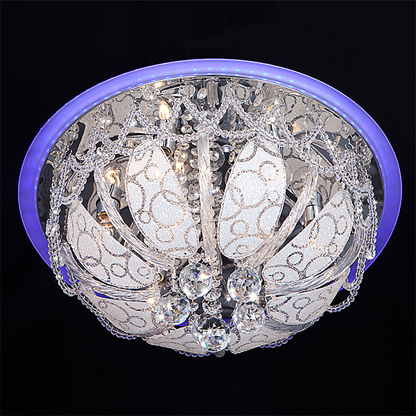 Потолочная люстра Disco 80100/8 хром/голубой